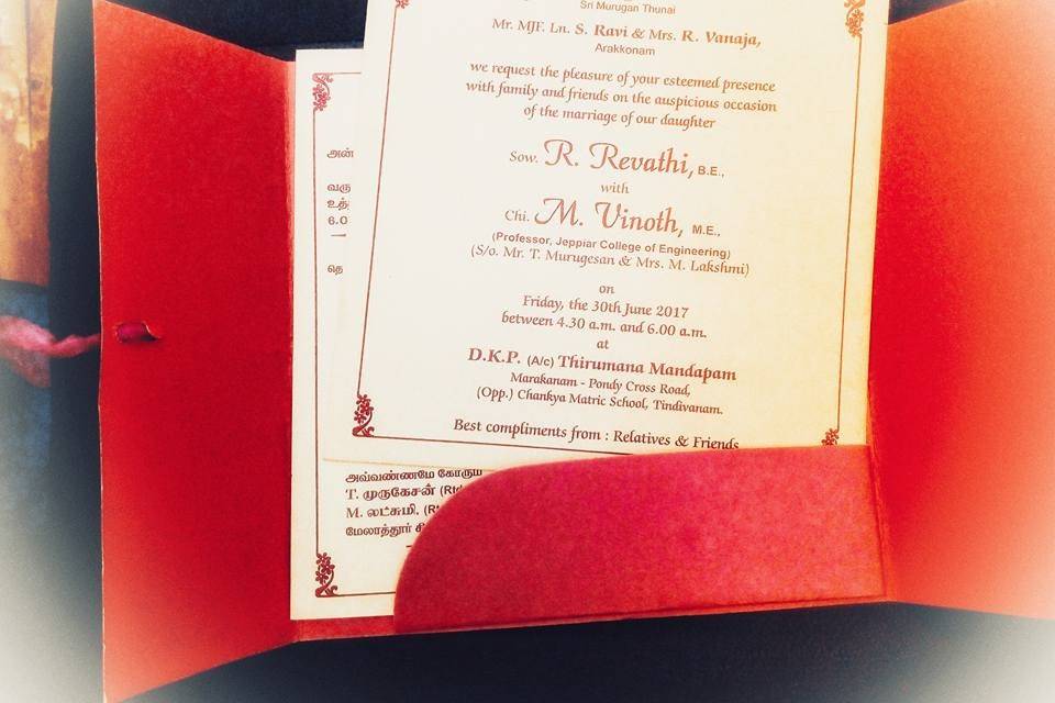 Dream Cards - Creative Wedding Invitation