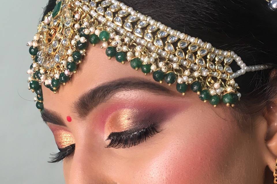 Bridal makeup