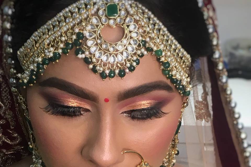 Bridal makeup