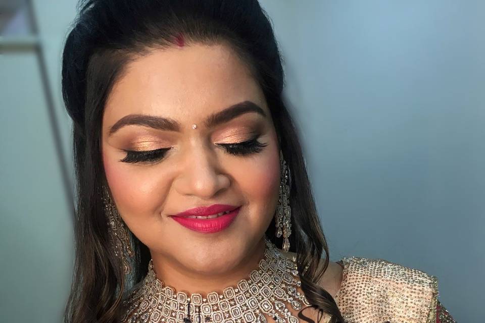 Bridal makeup