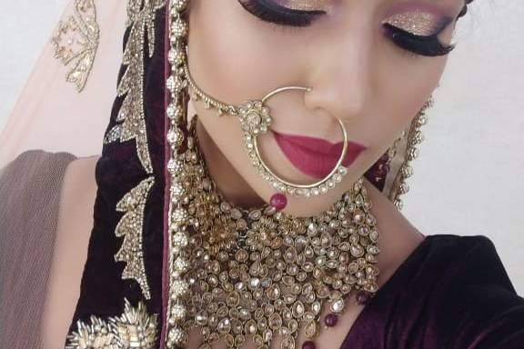 Bridal makeup