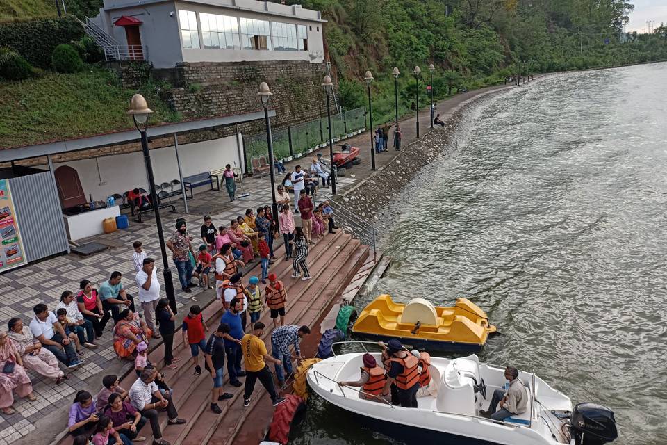 Boating facility in the hotel