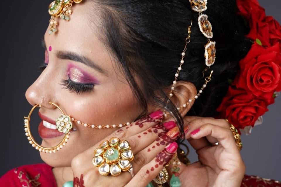 Bridal makeup