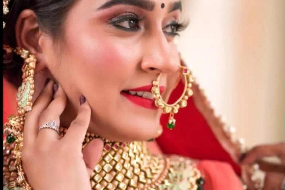 Bridal makeup