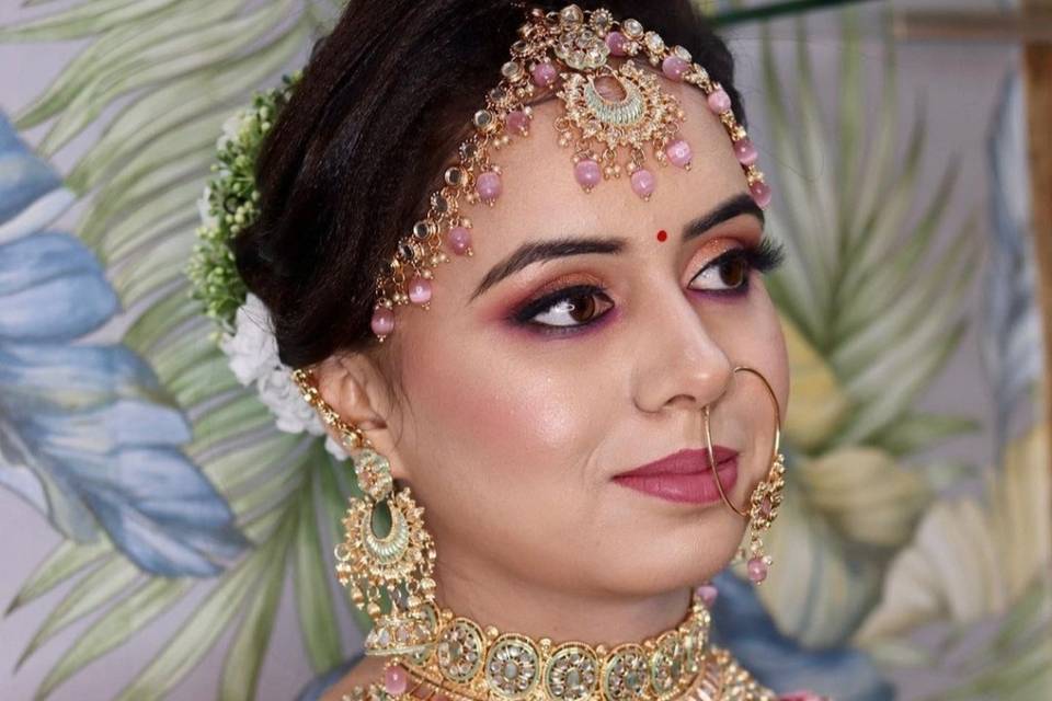 Bridal makeup