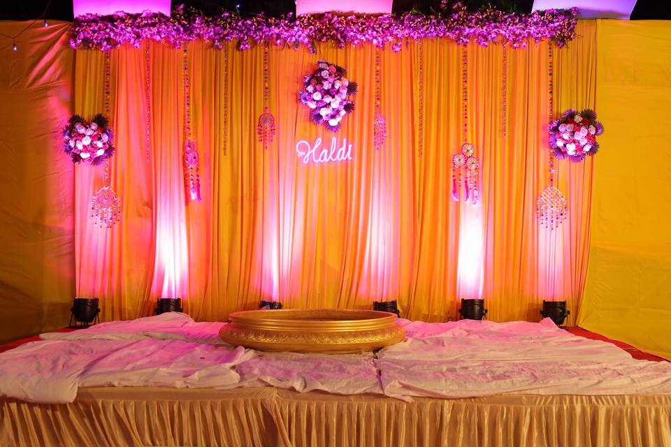 Haldi decor