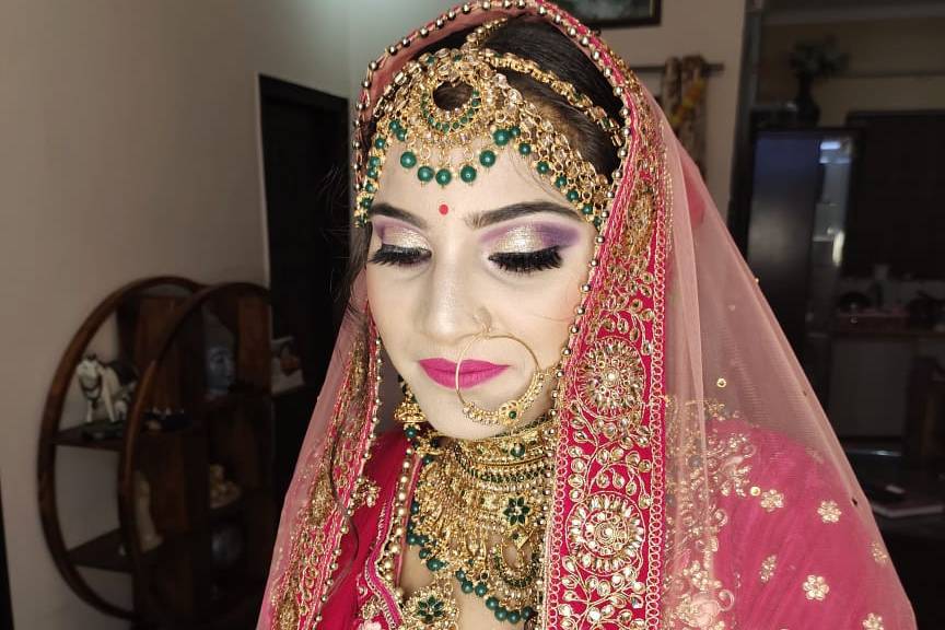 Bridal makeup