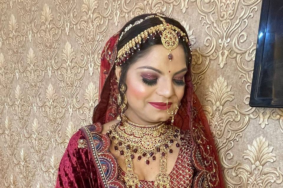 Bridal makeup