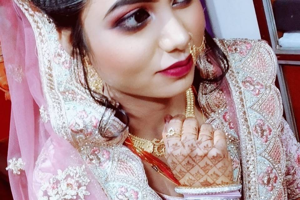 Bridal makeup