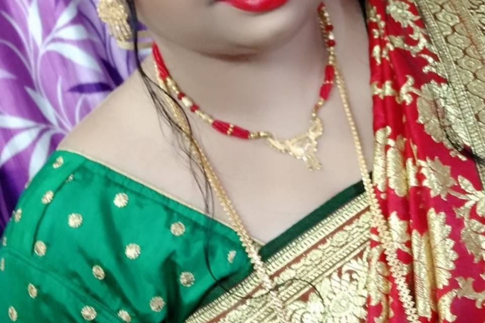 Bridal makeup