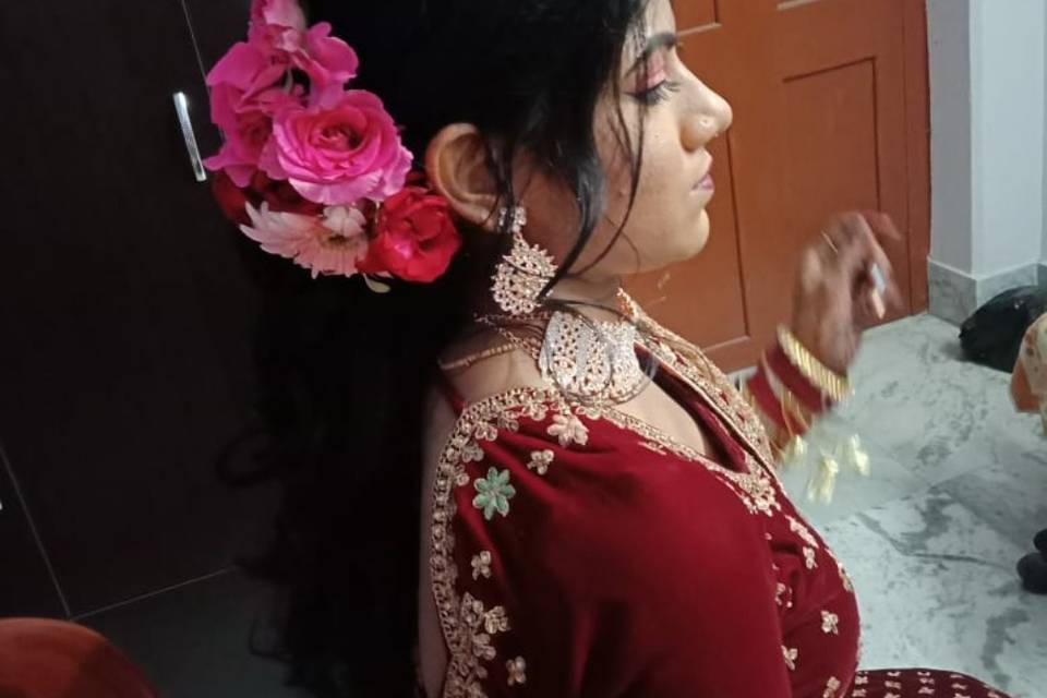 Bridal makeup