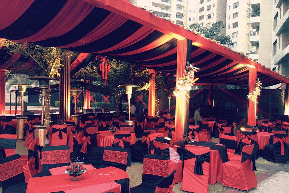 Private party decoration
