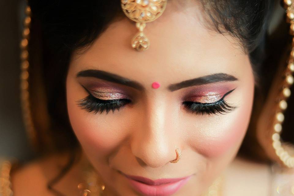 Bridal makeup