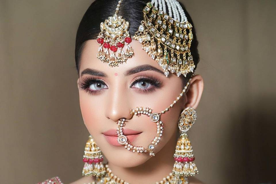 Bridal makeup