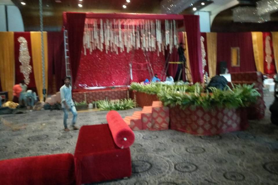 Wedding stage decor