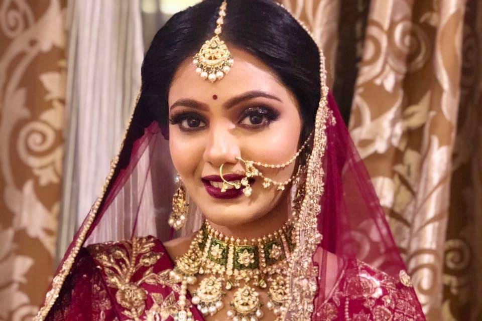 Bridal makeup