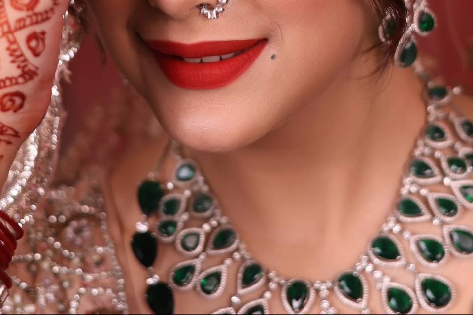 Bridal makeup