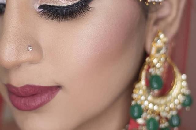 Bridal makeup