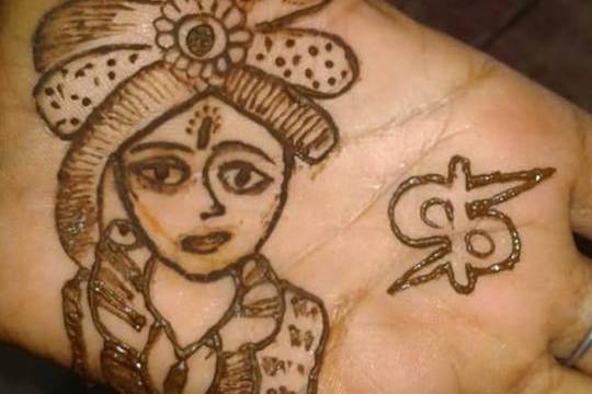 जन्माष्टमी/तीज पर लगाये ये सुन्दर मेहँदी डिज़ाइन | Janmashtami Mehndi Design  | Teej mehndi Desig… | Mehndi designs for hands, Henna designs hand, Mehndi  designs feet