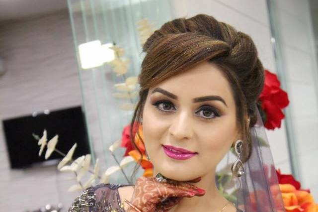 Bridal makeup