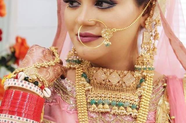 Bridal makeup