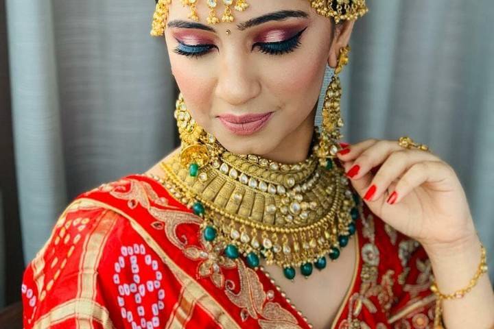 Bridal makeup