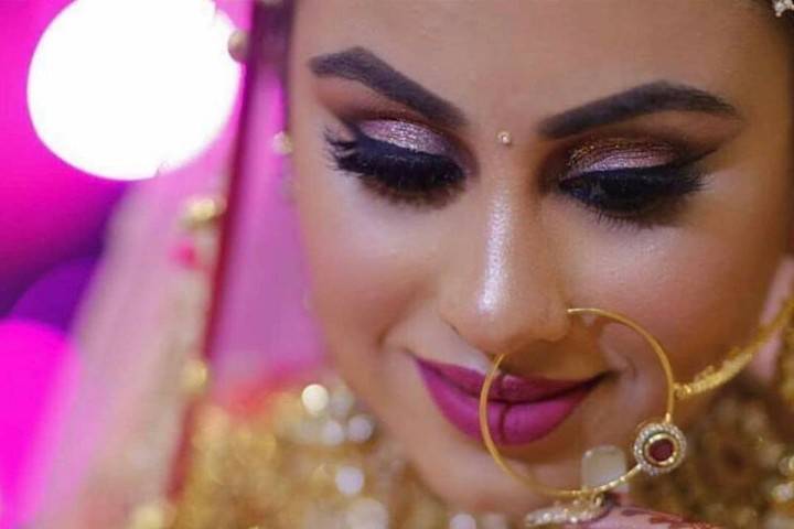 Bridal makeup