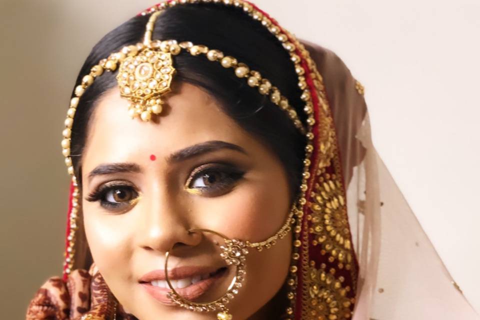 Bridal makeup