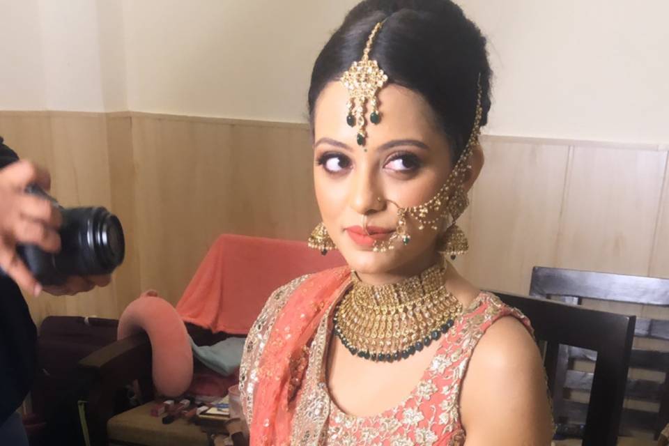 Bridal makeup