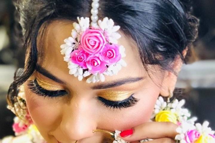 Bridal makeup