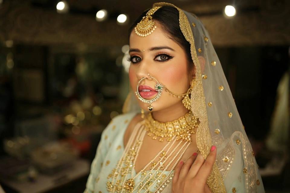 Bridal makeup