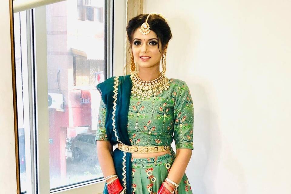 Bridal makeup