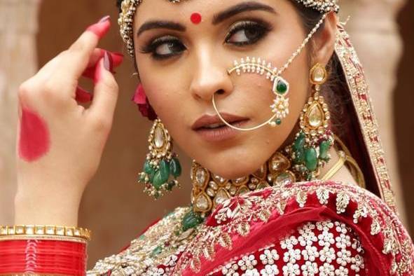 Bridal makeup