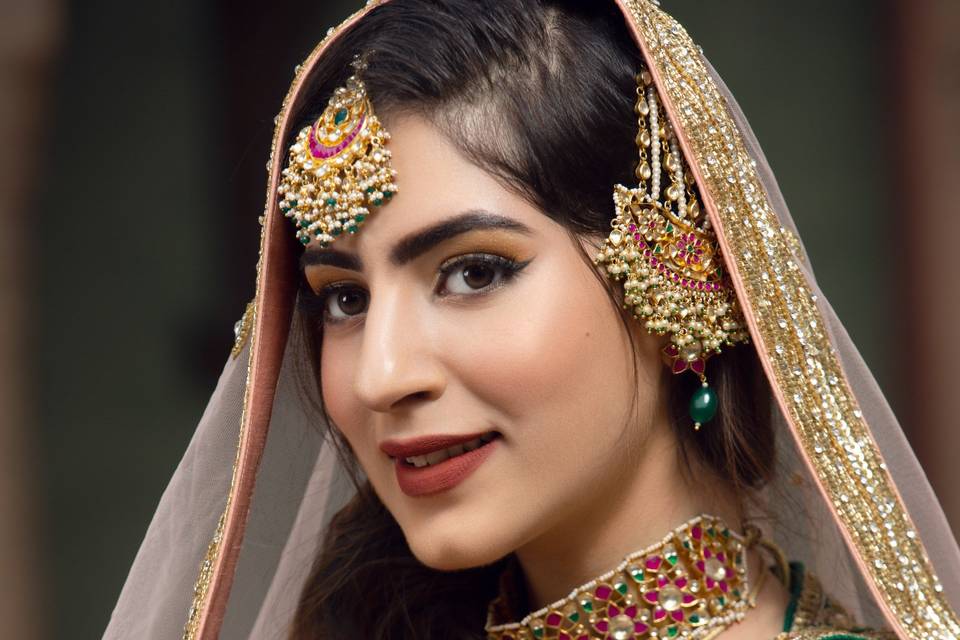 Bridal makeup