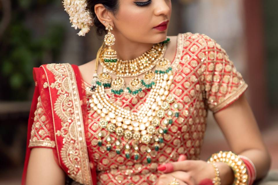 Bridal makeup