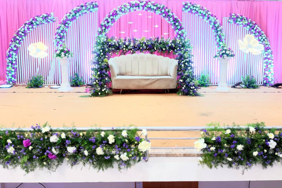 Reception decoration