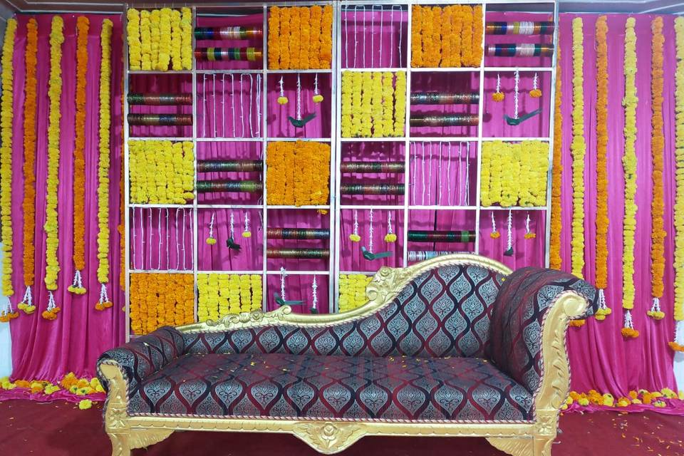 Seemantham decor