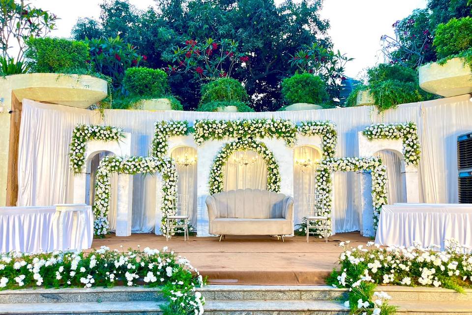 Reception decoration