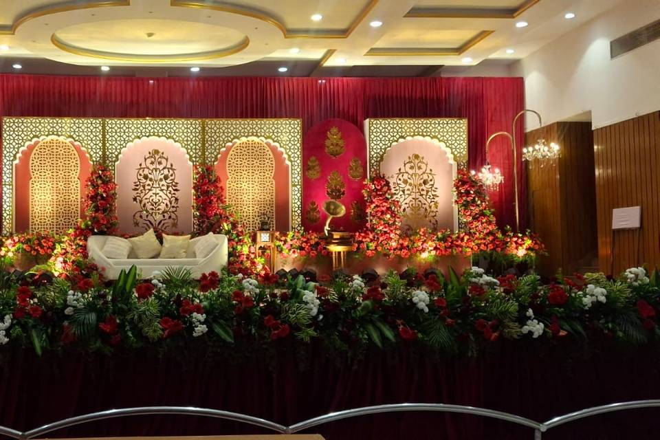 Reception decoration