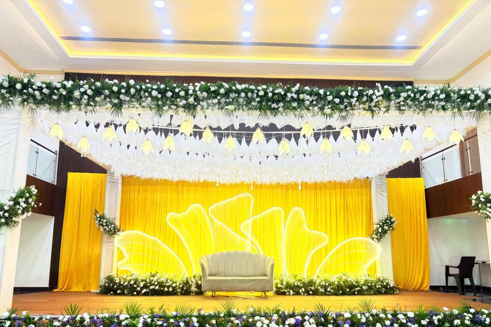 Reception decoration