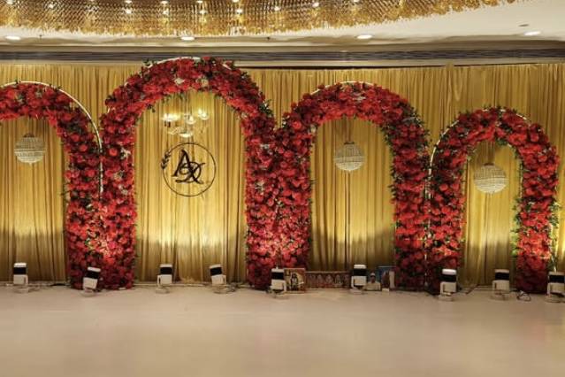 Reception decoration