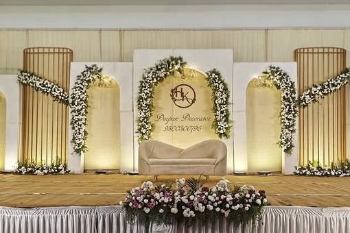 Reception decoration