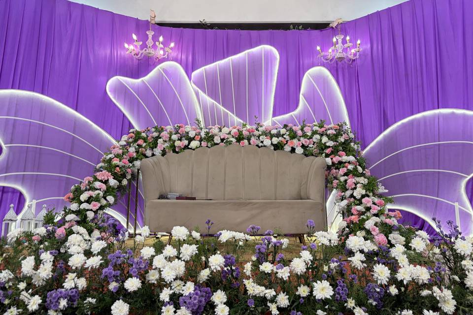 Reception decoration