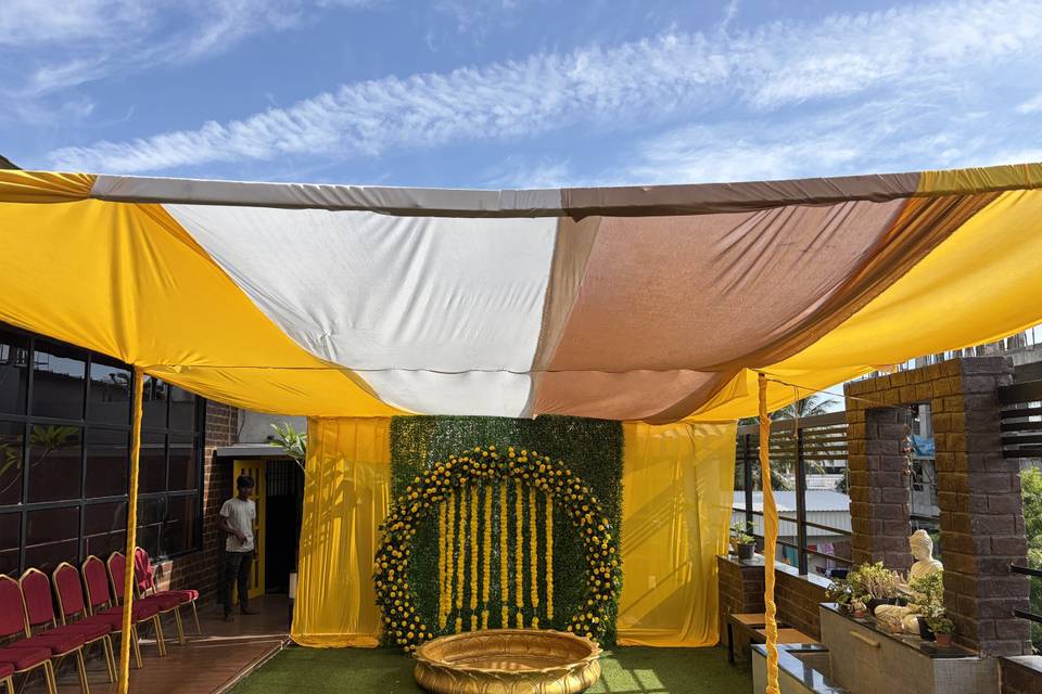 Haldi decoration