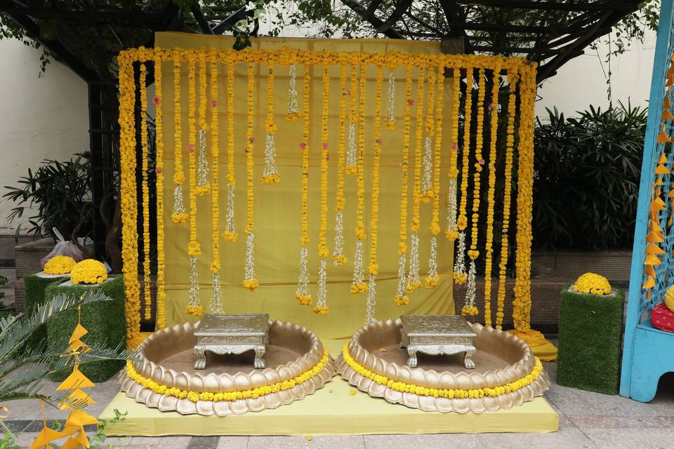 Haldi decor