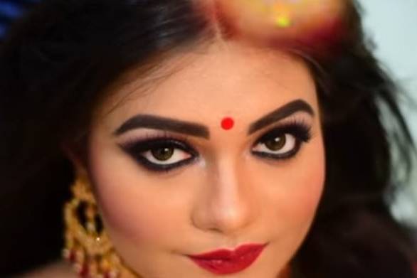 Bridal makeup