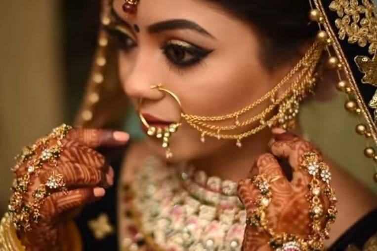 Bridal makeup