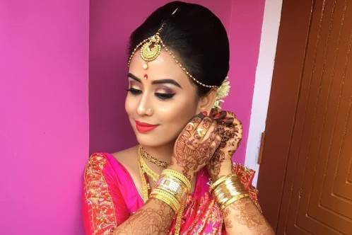 Bridal makeup