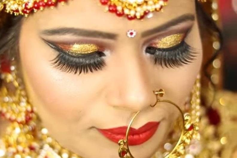 Bridal makeup