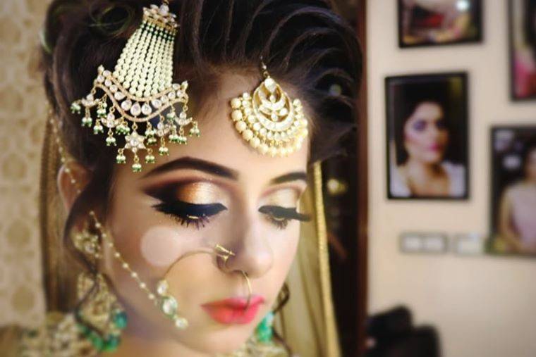 Bridal makeup